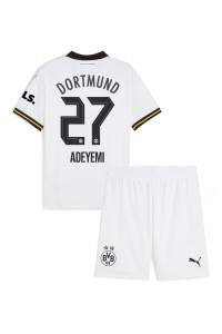 Borussia Dortmund Karim Adeyemi #27 Babytruitje 3e tenue Kind 2024-25 Korte Mouw (+ Korte broeken)